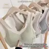 New size 180-pound beautiful back lingerie with lace edges, V-neck wrap, strapless straps, sporty bra without underwire for women Application Scenario